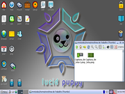 IceWM Puppy Linux 5 no Netbook