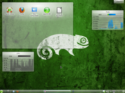 KDE Opensuse 12.1 recem instalado 