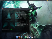 Xfce Arch Linux + XFCE + Docky