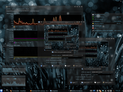 KDE Ubuntu Transparent Oxygen II