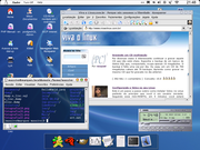 KDE Meu Linux como um MAC