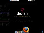 KDE Debian + KDE + SuperKaramba + Wallpaper VOL