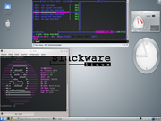  Slackware + Yakuake