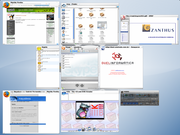 KDE Kompos - Clone do Expos MAC-OS  X