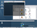 Xfce Slackware 12.1 com cara de Solaris
