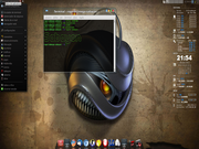  Sabayon xfce+conky...