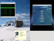 KDE openSuse 11.1 Vdrift..