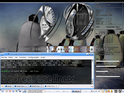 KDE KDE 3.4 + XMMS  + torsmo + konsole (Debian 3.1)
