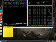  Yakuake + Slackware